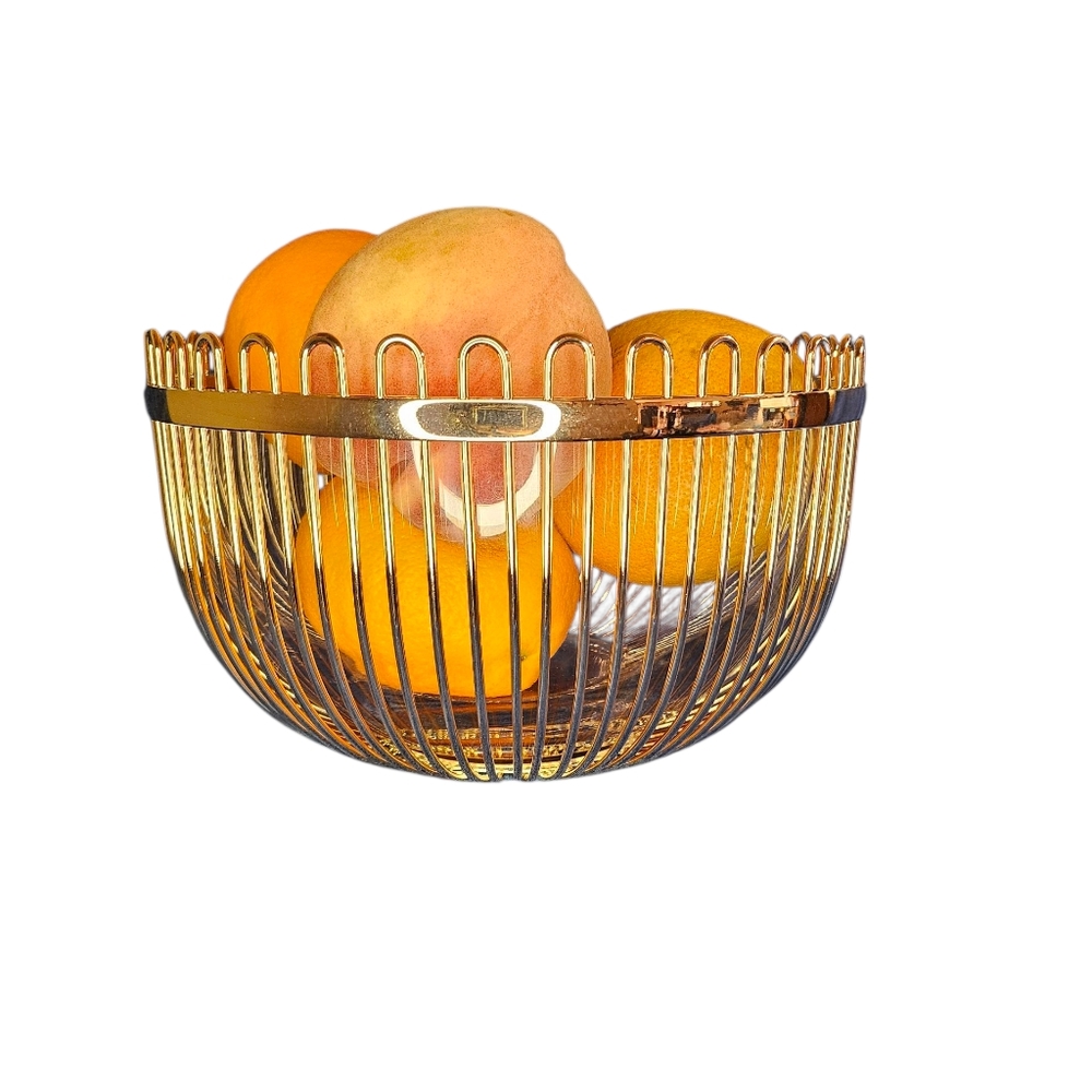 Kate Spade Lenox Glass Metal Wire Bowl Set Keaton St - Picture 8 of 10